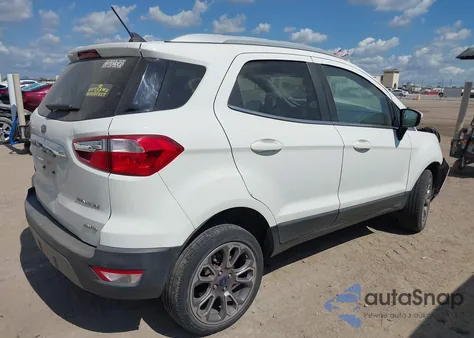 2019 Ford Ecosport Titanium from USA, damaged, VIN MAJ6S3KL8KC272610